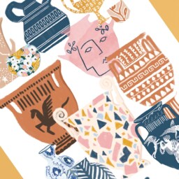 Greek Vases, Pottery Art, Art Print, Art Print Greek Statue, Greece - thumbnail 3