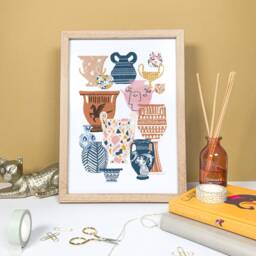 Greek Vases, Pottery Art, Art Print, Art Print Greek Statue, Greece - thumbnail 2