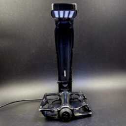 Recycled Bike Part Desk Lamp Steampunk Decor, Cyclist Gift - thumbnail 3