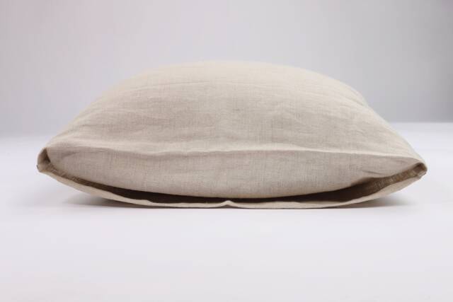 Linen Pillow Cover Rustic Home Decor, Natural Bedding - image 1