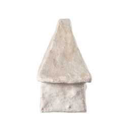 Little Japandi House - Original Sculpture Beige Wabi Sabi Decor Minimalist Art Handmade By Scandinavian Designer Laurie Poast - thumbnail 3