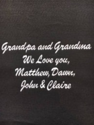 Embroidered Luxurious Blanket With Your Loving Phrase Or Initials - thumbnail 1