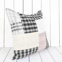 Turkish Kilim Pillow Cover Handmade Anatolian Throw - 18x18 Inch - thumbnail 3