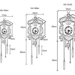 Modern Cuckoo Clock, Original From The Black Forest - Germany/Modern Wooden - thumbnail 2