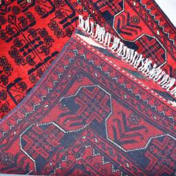 16Ft Afghan Khal Mohammadi Runner Rug Handwoven Wool Turkmen Carpet - thumbnail 4