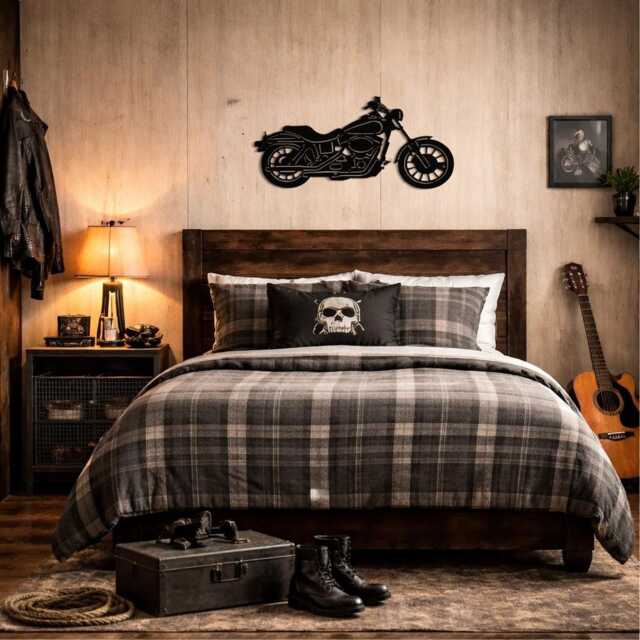Harley Davidson Hog Wall Art - image 1