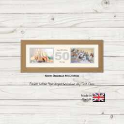 "50Th Photo Frame Word Birthday Special Gift Two Box 6""x4" - thumbnail 1