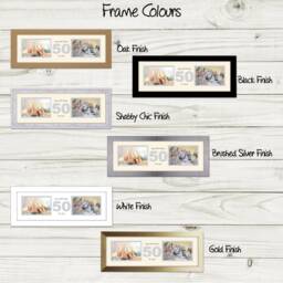 "50Th Photo Frame Word Birthday Special Gift Two Box 6""x4" - thumbnail 2