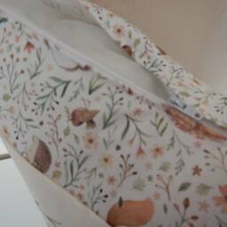 Reading Cushion, Fawn Sleeping Woodland - thumbnail 3