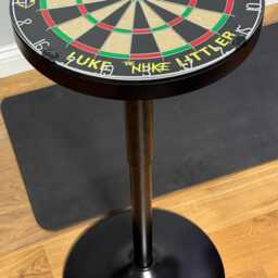 Luke Littler Dartboard Bar Table - Target The Nuke Adjustable - thumbnail 2