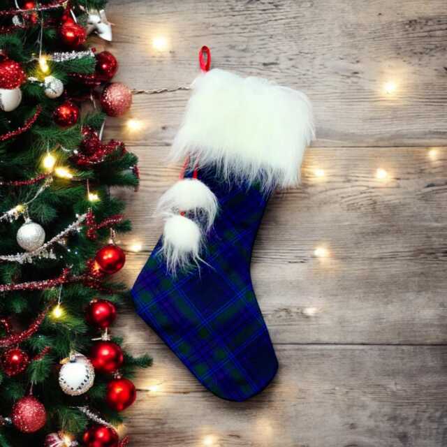 Spirit Of Scotland Tartan Christmas Stocking - image 1