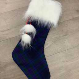 Spirit Of Scotland Tartan Christmas Stocking - thumbnail 4