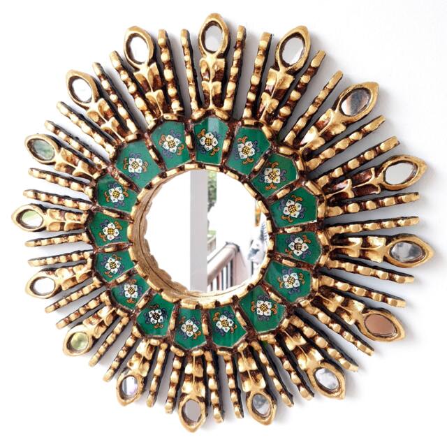 "Peruvian Mirrors ""Dark Green Eye 35cm" - image 1