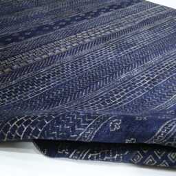 6x8 Ft Navy Blue Gabbeh Area Rug, Afghan Hand Knotted Geometric Motif Lori Baft Wool Tribal Rugs, Bedroom Living Room Rugs - thumbnail 4