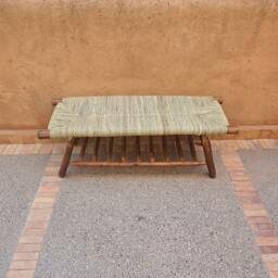 Wooden Bench With Integrated Storage - thumbnail 2