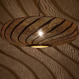 Moroccan Hanging Chandelier, Pendant Light, Brass Pendant Brass Light, Light Fixtures, Moroccan Lantern - thumbnail 2