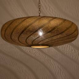 Moroccan Hanging Chandelier, Pendant Light, Brass Pendant Brass Light, Light Fixtures, Moroccan Lantern - thumbnail 3