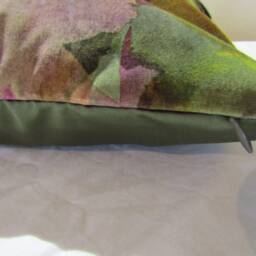Designers Guild Velvet Fabric Surimono Berry Cushion Cover/Pillow - thumbnail 3