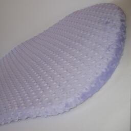 Minky Halo Bassinet Sheet, Personalized Baby Bedding - thumbnail 2