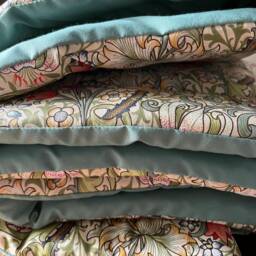 William Morris Golden Lily Throw/Blanket, Mother's Day Gift, Victorian/Traditional Decor - thumbnail 2