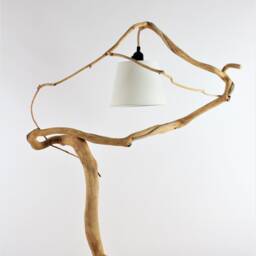 Table Lamp -S01-, Bedside Lamp, Jewelry Tree, Oak Branch Gift For Her, Eco, Nature Design - thumbnail 2