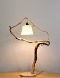 Table Lamp -S01-, Bedside Lamp, Jewelry Tree, Oak Branch Gift For Her, Eco, Nature Design