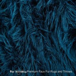 Luxury Mongolian Faux Fur Throw Blanket, Plush Bedspread, Usa Handmade - thumbnail 3