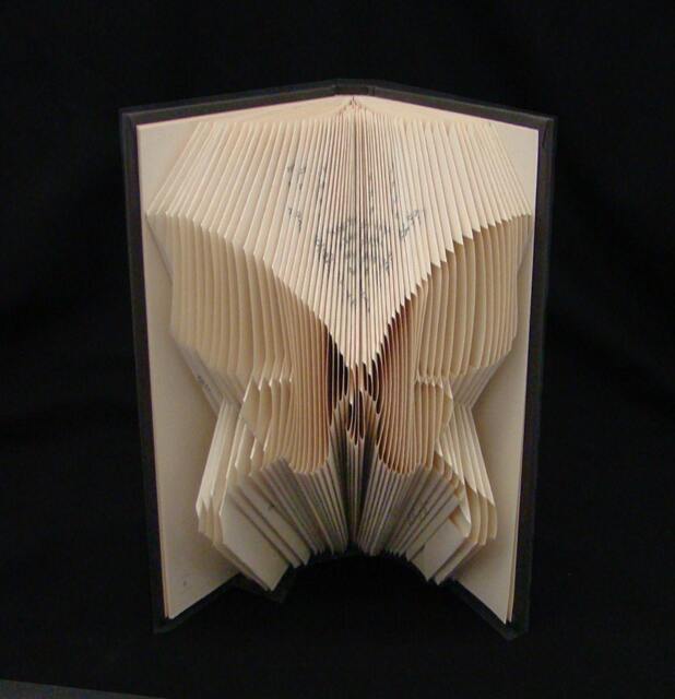 Swallowtail Butterfly Papillon Mariposa Lepidopterist Entomologist Folded Book Art Sculpture - image 1
