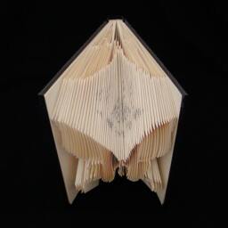 Swallowtail Butterfly Papillon Mariposa Lepidopterist Entomologist Folded Book Art Sculpture - thumbnail 3
