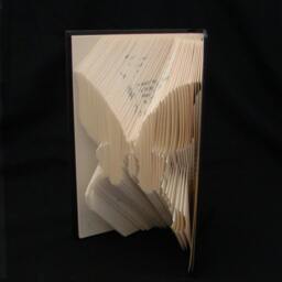 Swallowtail Butterfly Papillon Mariposa Lepidopterist Entomologist Folded Book Art Sculpture - thumbnail 2