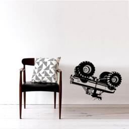 Ant & Monster Truck Hot Rod Vinyl Wall Decal - thumbnail 1