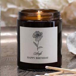 Personalised Birthday Candle - Thoughtful, Unique, Gift