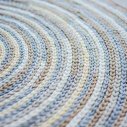 Carpet Rug Round Carpet For Nursery Rug Living Room Area Knitted Mix Of Colors Color Choose Over 30 Personalized Design - thumbnail 2