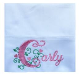 Princess Pillowcase Custom Embroidered Personalized - thumbnail 2