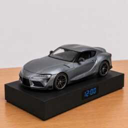 Toyota Gr Supra Car Alarm Clock - Realistic Engine Sound, Handmade, Enthusiast Gift - thumbnail 4