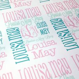Personalized Baby Name Blanket, Monogrammed Newborn Blankets, Swaddle Receiving Handmade Unqiue Shower Gift, Milestone - thumbnail 2