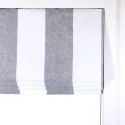 White & Gray Natural Linen 5 - thumbnail 3