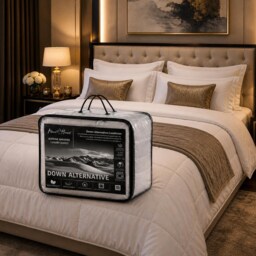 Alphine Whisper Down Alternative Duvet, 13.5 Tog, Hotel Quality Fluffy Quilt - thumbnail 4
