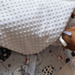 Swaddle Blanket, Baby Minky Newborn Blanket, Shower Gift, Wrap Cats Gigoteuse B??b?? - thumbnail 4