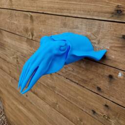 Cuttlefish Wall Head - Animal Art 3D Printed - thumbnail 1