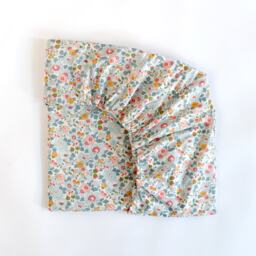 "Fitted Sheet Made With Liberty Fabric "