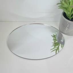 Oval Acrylic Mirror Wall Art Personalized Engraving, Shatterproof - thumbnail 2