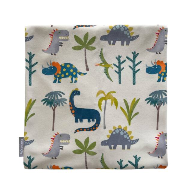 Celina Digby Cuddly Cosy & Soft Children's Fleece Blanket Toddlers, Pram Cot Bed Dinosaur Dino Days Cream Available in 2 Sizes - image 1