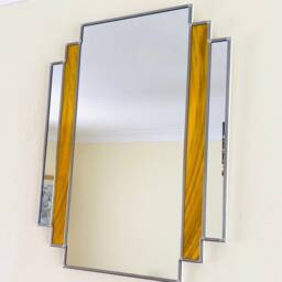 Art Deco Mirror - Sandstorm - thumbnail 2