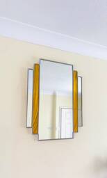 Art Deco Mirror - Sandstorm - thumbnail 1