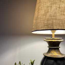 Natural Linen Cone Lampshade Extra Tall Beige Lamp Shade - thumbnail 2