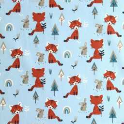 Tube Lamp With Red Panda & Rabbit Motifs - Ideal Christmas, Birthday, Or Baby Shower Gift Idea Children's/Baby's Room Decoration - thumbnail 3