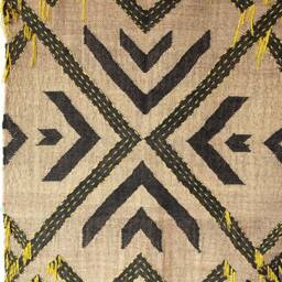 Handmade Jute Wool Kilim Tapestry Traditional Wall Decor - thumbnail 3