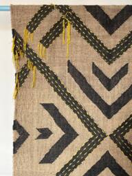 Handmade Jute Wool Kilim Tapestry Traditional Wall Decor - thumbnail 1