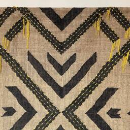 Handmade Jute Wool Kilim Tapestry Traditional Wall Decor - thumbnail 4